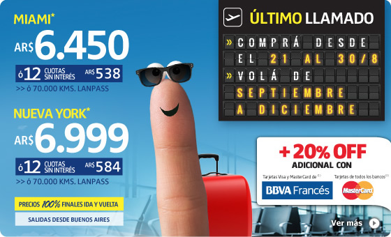Promo a Miami y Nueva York
